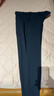 優(yōu)衣庫男裝彈力九分褲/商務(wù)通勤西褲褲子26春夏新款482886 69 藏青色 M 曬單實(shí)拍圖