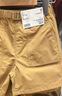 優(yōu)衣庫童裝男童女童尼龍休閑短褲沙灘褲戶(hù)外防水輕薄半褲474585 46 鵝黃色 110 曬單實(shí)拍圖