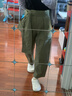 edition工裝褲女春新款解構可拆綁帶九分蘿卜褲軍綠色休閑褲 軍綠色 S 160 曬單實(shí)拍圖