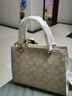 其他家包包女通勤手提包2026新款感輕奢女士真皮單肩斜挎包 白色代購  曬單實(shí)拍圖