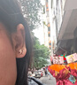 夕風(fēng)耳釘生日禮物送女生老婆已婚30-40歲女士女朋友小眾高級實(shí)用高端 曬單實(shí)拍圖
