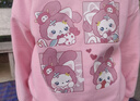 真維斯童裝女童衛衣秋冬款2026新款兒童上衣加絨衣服女孩打底中大童洋氣春裝 【春秋款】粉/美美兔 140 曬單實(shí)拍圖