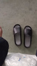 回力男士防滑耐磨時(shí)尚潮流涼拖鞋pvc浴室家居百搭拖鞋 黑灰色 42-43 曬單實(shí)拍圖