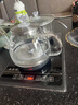 益茶福全自動(dòng)上水電熱水壺底部上水23x37嵌入式電茶爐燒水壺燒水一體機玻璃煮茶壺保溫泡茶壺開(kāi)水壺 1L 23*37黑色玻璃套裝 曬單實(shí)拍圖