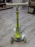 酷騎兒童滑板車(chē)Q1溜溜車(chē)折疊款重力轉向發(fā)光輪3-10歲生日禮物酷騎綠 曬單實(shí)拍圖