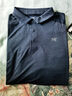 ARC'TERYX始祖鳥(niǎo) CORMAC POLO SS 輕量 男子 短袖POLO衫 BLACK SAPPHIRE HEATHER/夜影藍 M 曬單實(shí)拍圖