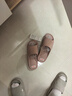 京東京造【真防滑】浴室拖鞋eva防臭老人孕婦新款拖鞋女士脂粉37-38 曬單實(shí)拍圖