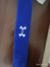 安德瑪（Under Armour）運動(dòng)發(fā)帶男女止汗帶吸汗頭帶跑步導汗帶籃球防汗頭巾箍護額 藍色 曬單實(shí)拍圖