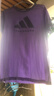 阿迪達斯（adidas）兒童T恤夏季戶(hù)外運動(dòng)休閑百搭短袖 紫羅蘭+淺紫  164  曬單實(shí)拍圖