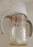 貝親（Pigeon）自然離乳 PPSU重力球吸管雙把手奶瓶 240mL  6月+ AA252 曬單實(shí)拍圖