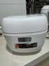 虎牌（TIGER）進(jìn)口迷你小型電飯煲家用 1-2人份 星月白 JBS-T55C-WM 1.6L 曬單實(shí)拍圖