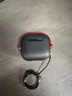 斯幻柯適用AirPods4代保護套AirPods4代藍牙耳機套 降噪耳機殼airpods4代透明保護磨砂殼-電音-黑紅色 曬單實(shí)拍圖