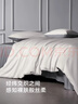 京東京造 100支長(cháng)絨棉貢緞四件套 純棉A類(lèi)床單被套枕套床上用品 1.8m-英倫灰 曬單實(shí)拍圖