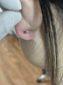 CEENIUF136醫用鈦合金耳釘耳骨釘養耳洞植入級免摘防過(guò)敏內螺旋女友耳飾 5mm皓石【一對裝】 桿長(cháng)8mm桿粗1.2mm 曬單實(shí)拍圖