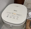 美的（Midea）電飯煲4-5人電飯鍋5L銀鉆內膽12大菜單頂置觸控屏家用煮粥微壓智能電飯煲品牌官方MB-AFB5041RL 曬單實(shí)拍圖