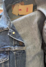 Levi's李維斯情侶同款美式經(jīng)典復古休閑時(shí)尚潮牌修身牛仔夾克外套 淺藍色 72334-0131 L 曬單實(shí)拍圖