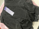 比瘦收腹內褲女提臀褲中低腰強力收小肚子小腹無(wú)痕抗菌短褲塑身褲薄款 黑色1件裝 L 【體重100-115斤】 曬單實(shí)拍圖
