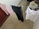 旅游便攜掛衣繩晾衣服神器酒店旅行出差晾衣繩彈力帶夾子便攜衣架 黑色款（含13個(gè)固定扣+12個(gè)夾）含收納袋 曬單實(shí)拍圖