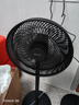 格力（GREE）電風(fēng)扇家用落地扇客廳低噪省電七葉大風(fēng)量落地風(fēng)扇節能搖頭立式辦公宿舍床頭空氣循環(huán)扇電扇 【黑色】七葉強風(fēng) 14吋升級加大 35X65h7 曬單實(shí)拍圖
