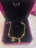 周大福馬年生肖馬上有錢(qián)黃金手鏈(工費1080)15cm 約9.65g EOF2168 曬單實(shí)拍圖
