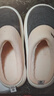 潔麗雅（Grace）棉拖鞋男士秋冬季室內防臭防滑居家保暖厚底踩屎感拖鞋男款冬天 曬單實(shí)拍圖
