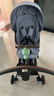 昆塔斯（Qtus）Q10 Jay飛鳥(niǎo)360度雙向高景觀(guān)嬰兒推車(chē)輕便折疊0-3歲長(cháng)春花藍 曬單實(shí)拍圖