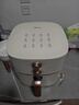 美的（Midea）空氣炸鍋蒸烤一體 免翻面雙旋鈕家用實(shí)用5.3L大容量 多功能空氣炸鍋熱風(fēng)循環(huán)金屬內腔 MF-KZE535J5 曬單實(shí)拍圖
