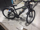 永久自行車(chē)成人山地車(chē)自行車(chē)學(xué)生男女鋁合金變速公路自行車(chē)油碟單車(chē) 【鋼架/全套軸承】黑金色 24速 26寸【推薦155-185cm】 曬單實(shí)拍圖