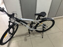 喜德盛山地自行車(chē)黑客350變速車(chē) 21速 （京倉發(fā)貨） 白灰色 17寸 26款 曬單實(shí)拍圖