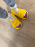樸西小鴨子兒童涼拖鞋男童夏季洗澡防滑家居拖鞋女童 曬單實(shí)拍圖