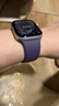 Apple/蘋(píng)果 Watch S11 智能手表GPS款42毫米銀色鋁金屬表殼霧紫色運動(dòng)型表帶S/M MEUT4CH/B 曬單實(shí)拍圖