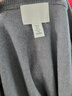 H&M2026春季新款女裝細密針織開(kāi)衫0579541 混灰色211 S 160/88 曬單實(shí)拍圖