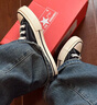 匡威（Converse）1970s三星標男鞋女鞋經(jīng)典低幫情侶帆布鞋運動(dòng)休閑板鞋學(xué)生鞋 162058C 經(jīng)典低幫黑 36 /3.5 曬單實(shí)拍圖