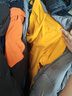 伯希和（Pelliot）[成毅同款]雪殼沖鋒衣男女戶(hù)外硬殼防水外套登山服105301056黃L 曬單實(shí)拍圖