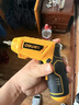得力（deli）電動(dòng)螺絲批手電鉆可旋轉電動(dòng)螺絲刀電動(dòng)工具箱套裝 曬單實(shí)拍圖