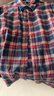 老人頭（LAORENTOU）經(jīng)典款加厚純棉格子長(cháng)袖襯衫中青年男士秋季 IF-25143藍紅格 XL 推薦140-160斤 曬單實(shí)拍圖