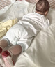 翹腳鴨嬰兒衣服新生兒連體衣嬰幼兒滿(mǎn)月男女寶寶爬爬服純棉睡衣春秋季59 曬單實(shí)拍圖