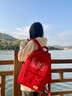 Lee休閑通勤雙肩包女大容量初高中大學(xué)生書(shū)包百搭簡(jiǎn)約電腦背包男 學(xué)院紅 曬單實(shí)拍圖