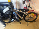 鳳凰自行車(chē)成年人男女變速自行車(chē)青少年單車(chē)越野公路車(chē)學(xué)生山地自行車(chē) 鋼架/全套軸承/建大輪胎/條輪灰 24速26寸【適合155-185cm】 曬單實(shí)拍圖