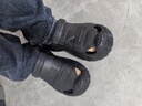 稻草人洞洞鞋男士釣魚(yú)涼鞋工裝戶(hù)外穿運動(dòng)大碼防滑涉水沙灘拖鞋黑 40-41 曬單實(shí)拍圖