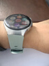 華為（HUAWEI）WATCH 5智能手表高端款男士女士航天級鈦合金表殼素皮復合表帶X-TAP智感窗鴻蒙AI腕上小藝eSIM通信 42mm極光綠 丨綠色氟橡膠表帶丨不銹鋼表殼 曬單實(shí)拍圖