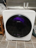 榮事達小型滾筒式烘干機家用烘衣服物嬰兒服內衣褲高溫除菌螨潮直排式壁掛烘干衣機風(fēng)干商用大容量烘干機 5kg皓月白智能款【內筒正反轉+紫外線(xiàn)除菌】 曬單實(shí)拍圖