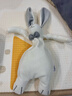 澳貝（auby）嬰幼兒玩具小兔安撫巾寶寶哄睡神器阿貝貝新生兒玩偶毛絨手偶禮物 曬單實(shí)拍圖