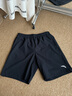 安踏運動(dòng)五分褲男2026夏季新款寬松梭織薄款直筒冰絲涼感速干透氣短褲 基礎黑-4 【 速干透氣熱賣(mài)夏季推薦】 M (170)  (適合100-120斤) 曬單實(shí)拍圖
