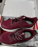 足力健老人鞋【孝敬爸媽】中老年輕便休閑散步鞋2431380J 女 酒紅 36 曬單實(shí)拍圖