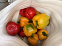 彩椒五彩甜椒水果圓椒不辣太空椒燈籠椒新鮮可即食減脂蔬菜 山東彩椒紅+黃4斤凈重3.8斤 曬單實(shí)拍圖