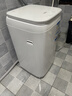 海爾（Haier）波輪小型洗衣機全自動(dòng)3公斤60℃除菌螨家用母嬰兒童內衣迷你洗脫一體童鎖LED觸控玻璃蓋以舊換新 【小小神童】+15分鐘速洗+除螨洗+超凈洗+濃縮洗 曬單實(shí)拍圖