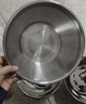 1號會(huì )員店加厚多功能304不銹鋼料理盆洗菜盆24/26/28cm三件套和面盆調料盆 曬單實(shí)拍圖