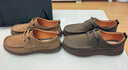 他她（TATA）商務(wù)棕色皮鞋男士休閑鞋真皮軟底單鞋爸爸鞋男鞋春季新款 土黃 41 曬單實(shí)拍圖