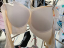 貓人無(wú)痕內衣女士無(wú)鋼圈文胸大胸顯小提拉聚攏上托防下垂薄粉底液胸罩 曬單實(shí)拍圖